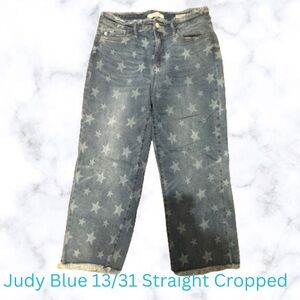 Judy Blue straight leg crop jeans 13/31